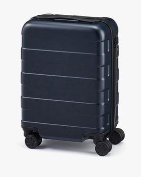 free adjustable handle hard carry-on suitcase