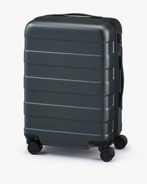 free adjustable handle hard carry-on suitcase