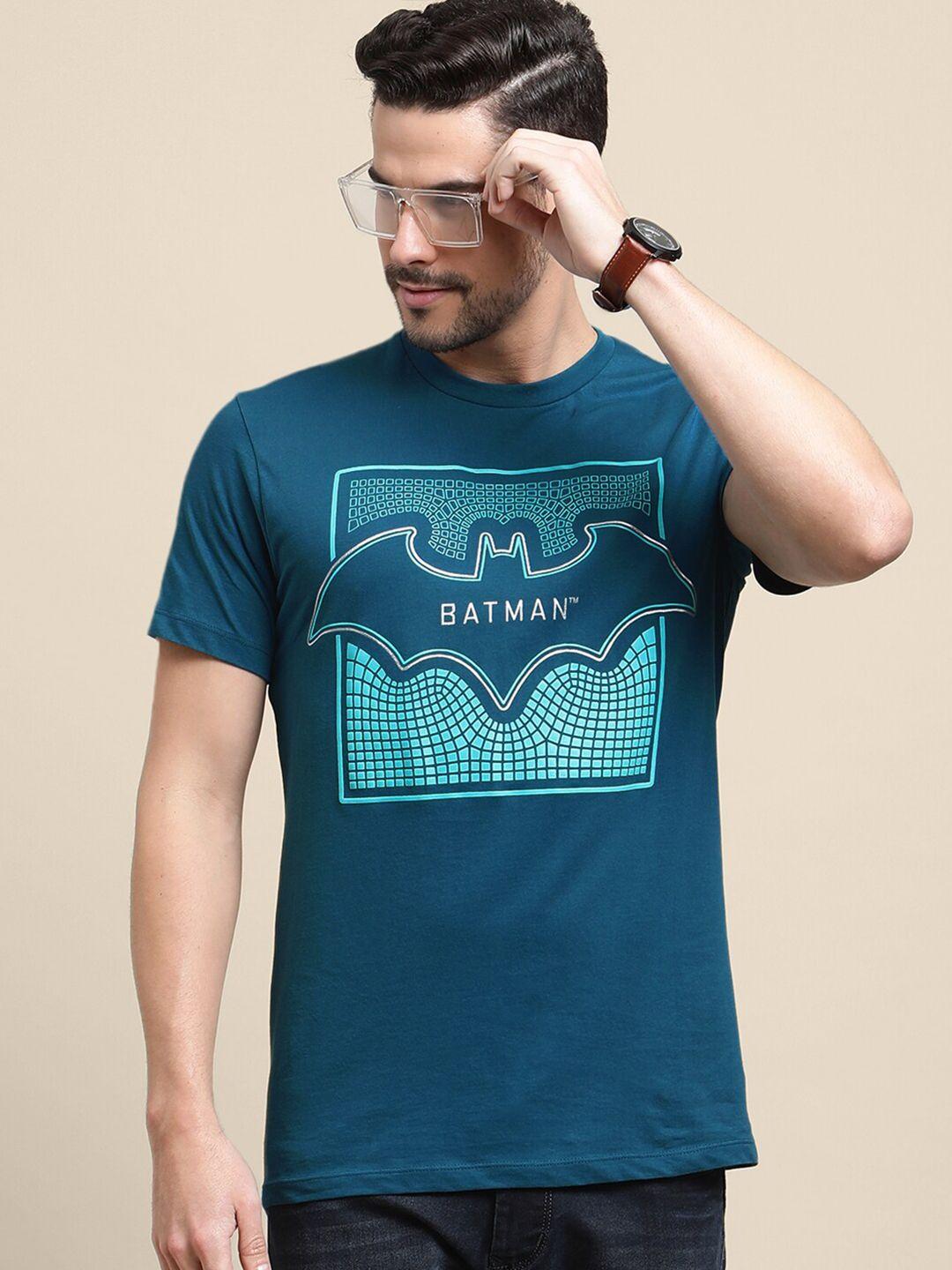 free authority batman printed  round neck cotton t-shirt