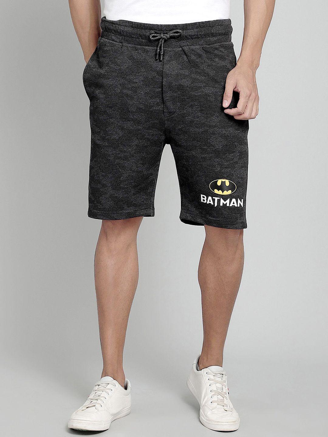 free authority batman printed printed shorts