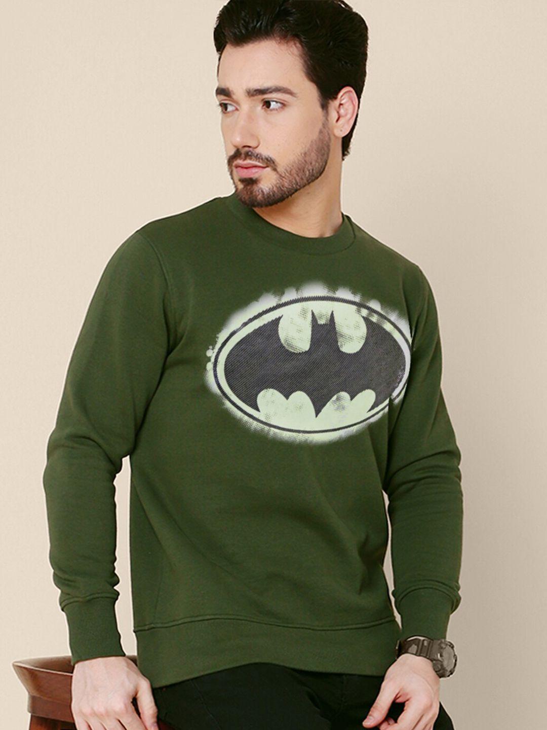 free authority batman printed pullover