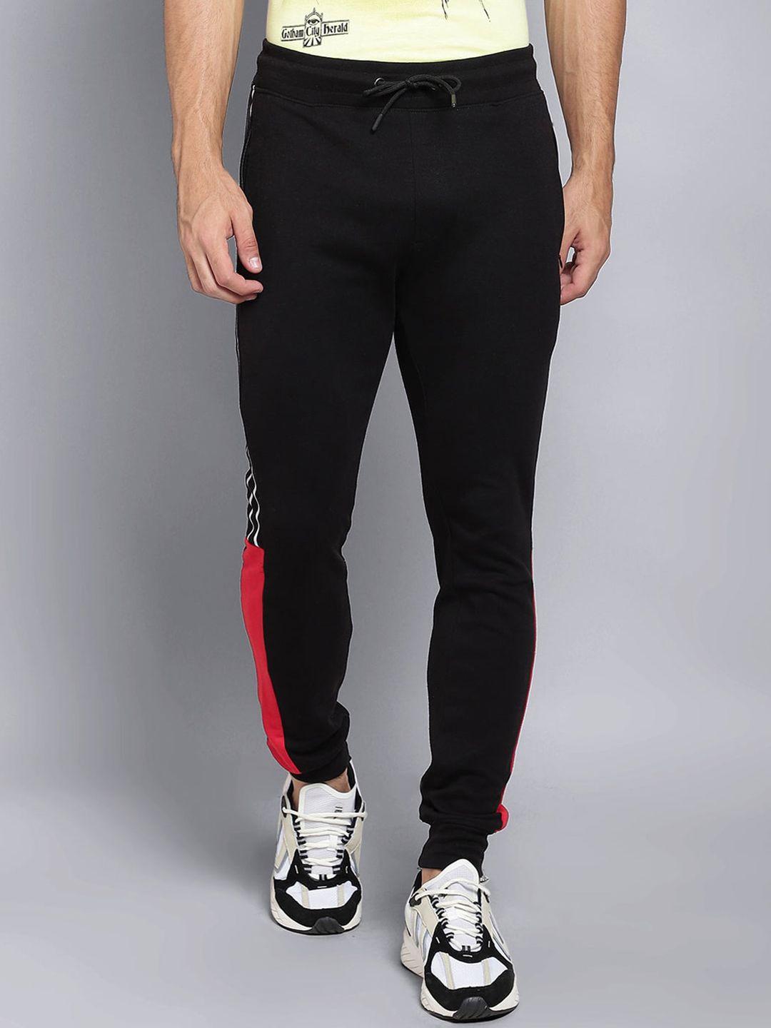 free authority deadpool printed black jogger for men