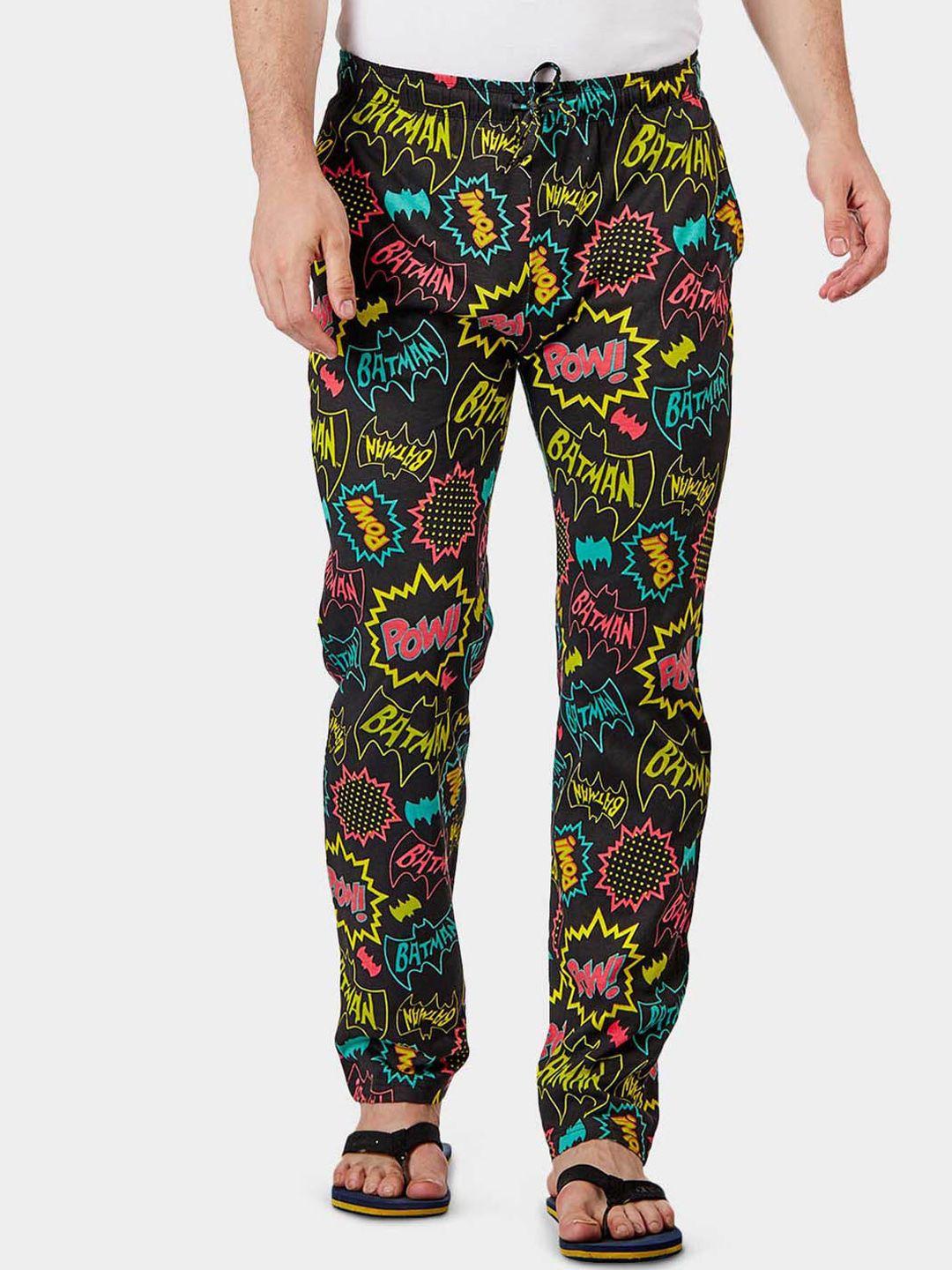 free authority men batman printed cotton lounge pants