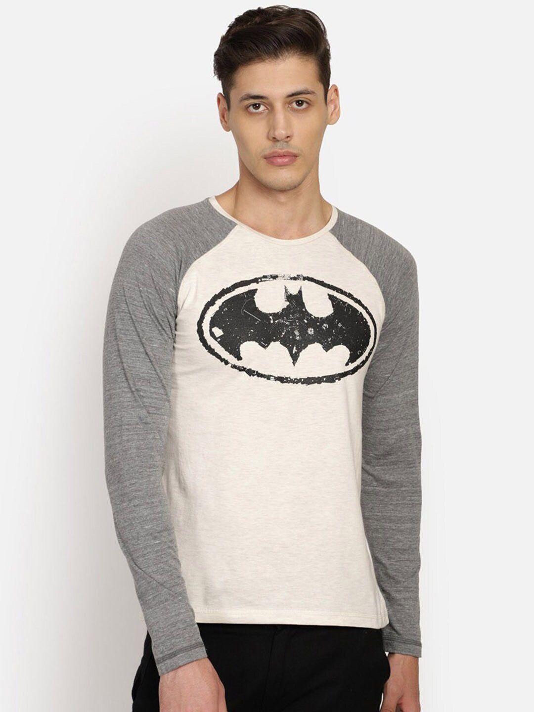 free authority men batman printed t-shirt