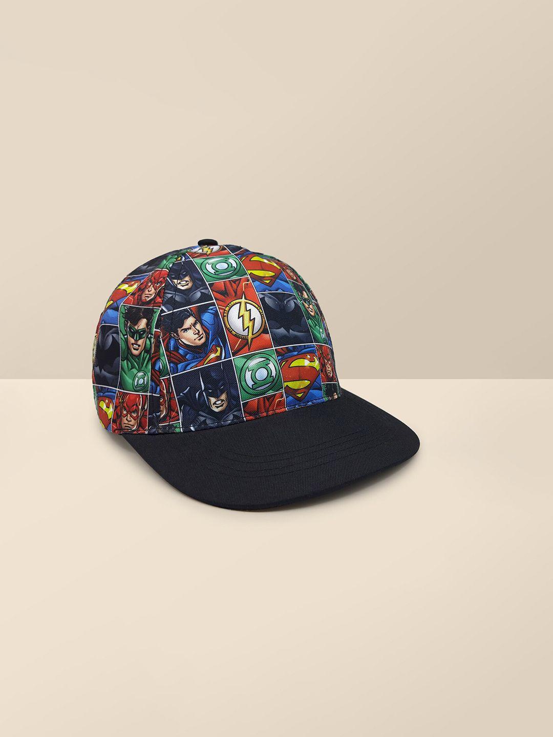 free authority men dc comic printed pure cotton baseball cap