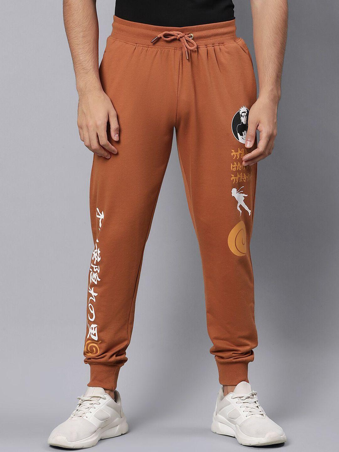 free authority men naruto printed joggers