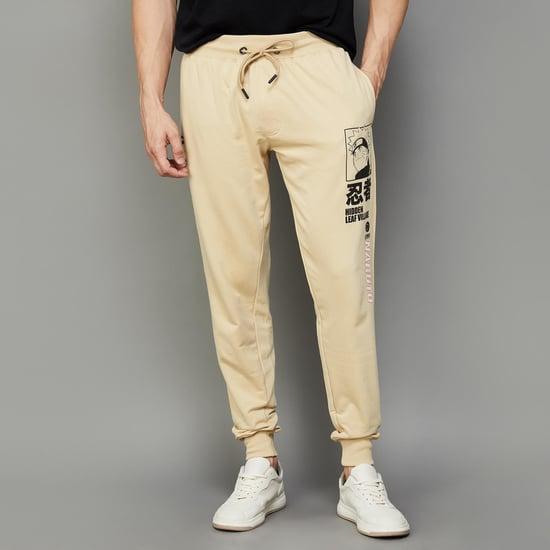 free authority men naruto printed joggers