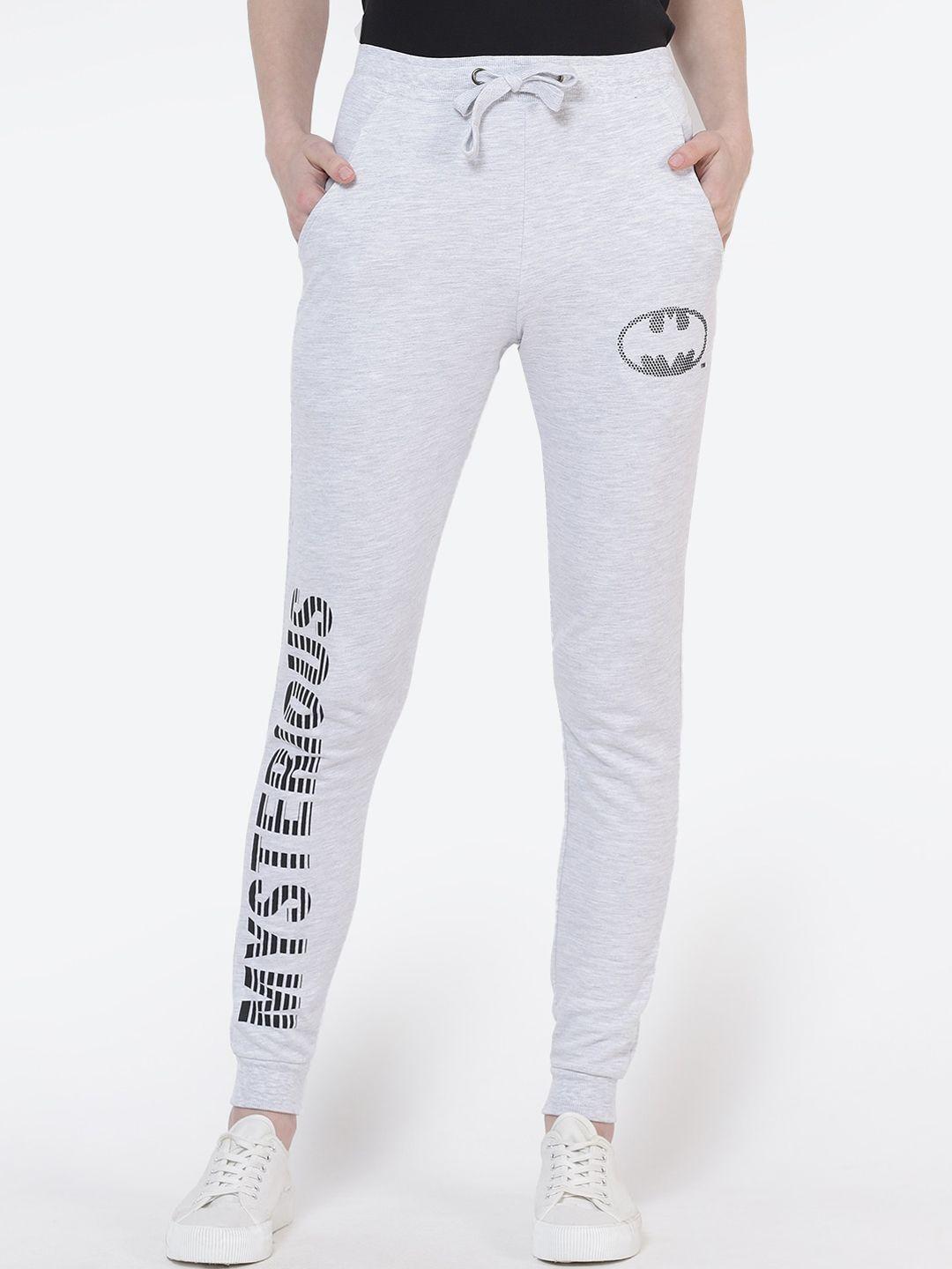 free authority women grey batman printed joggers