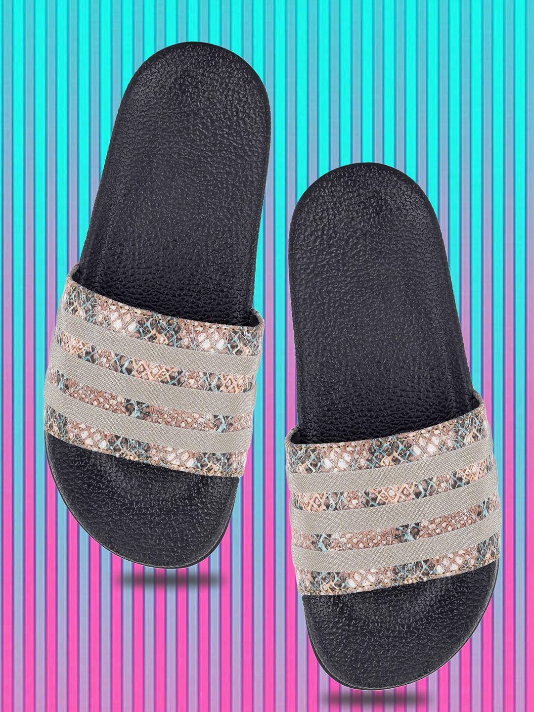 freeco women printed sliders