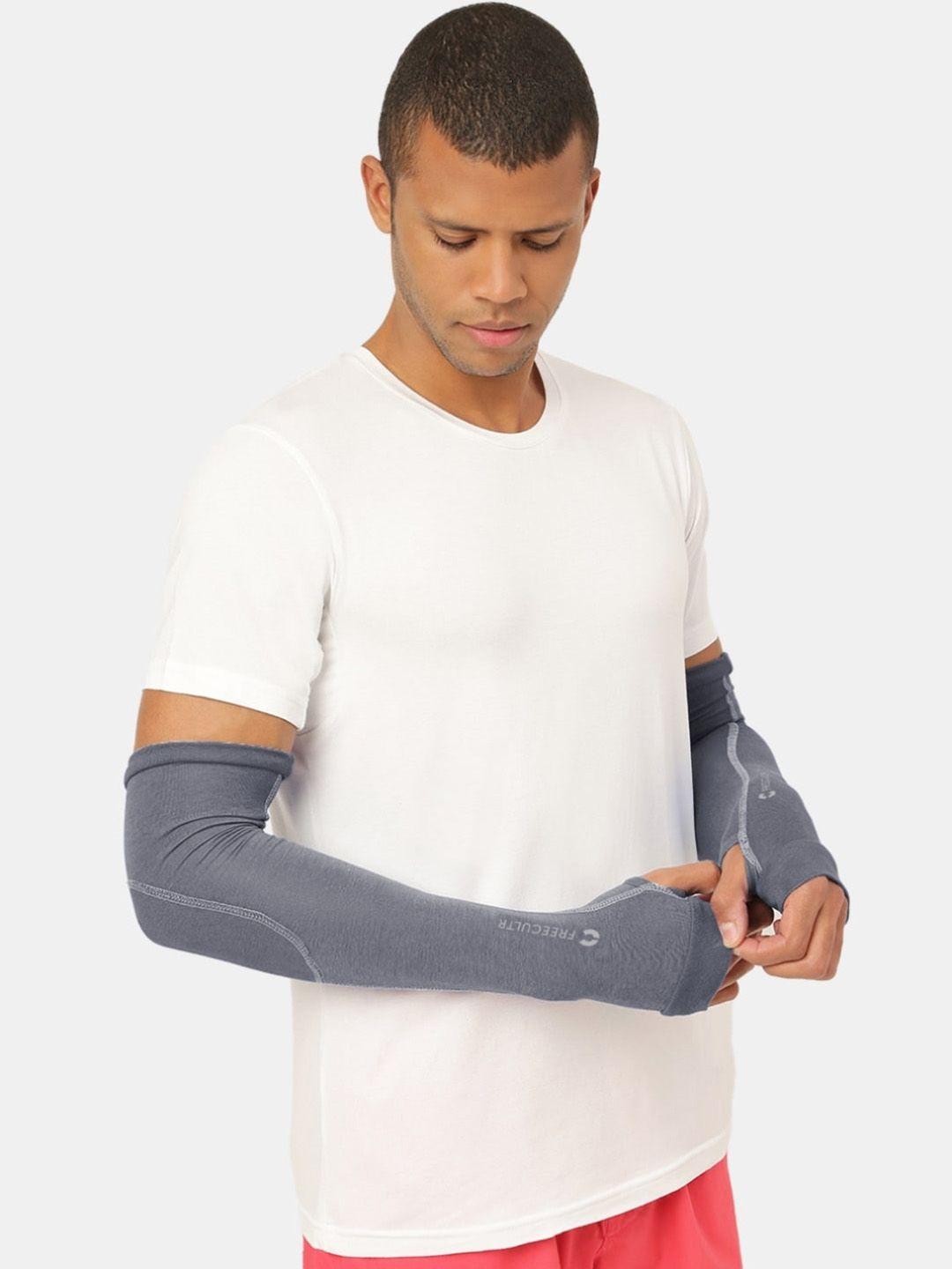 freecultr breatheable bamboo cotton antibacterial arm sleeves gloves