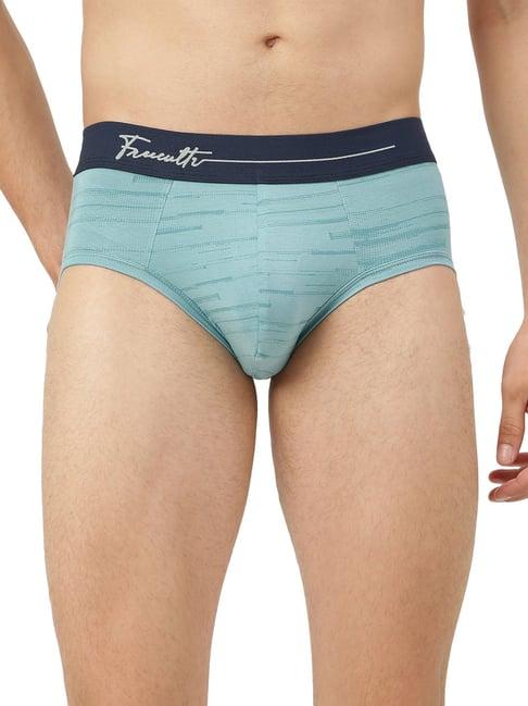 freecultr turquoise printed briefs