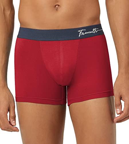 freecultr men's underwear anti bacterial micromodal airsoft trunk - non itch no chaffing sweat proof (pack of 1 size l sassy red)