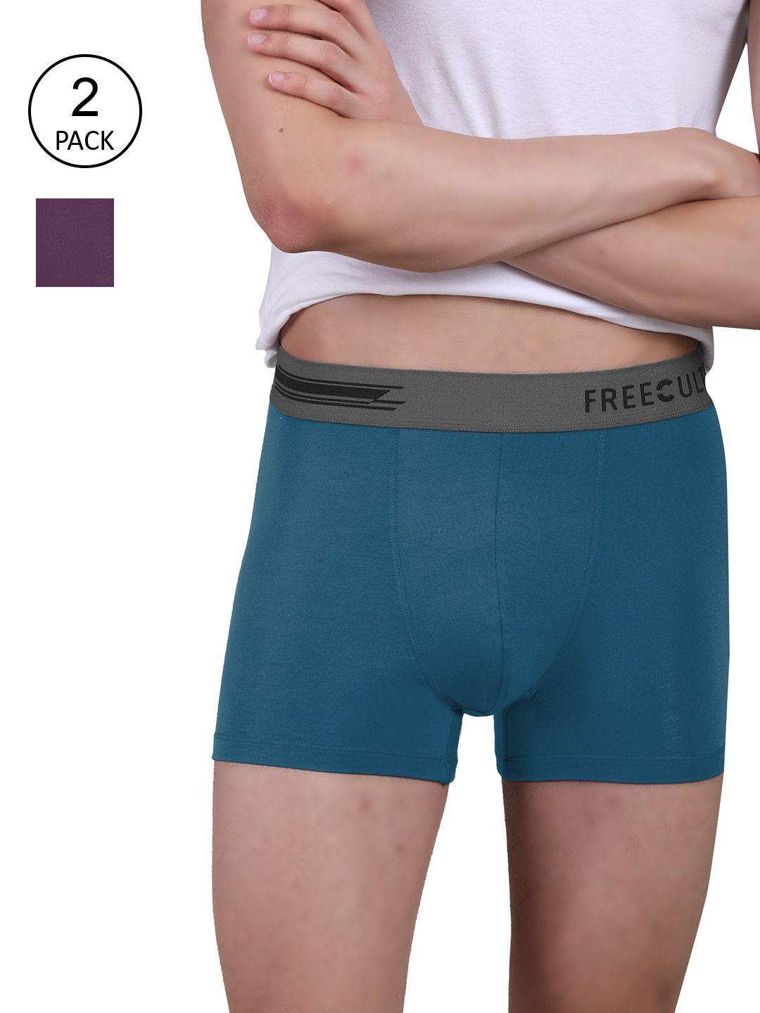 freecultr men pack of 2 solid trunk