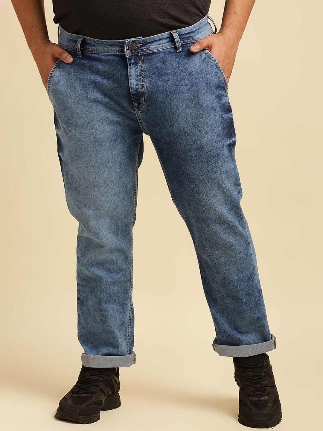 freeform by high star men plus size light fade jeans