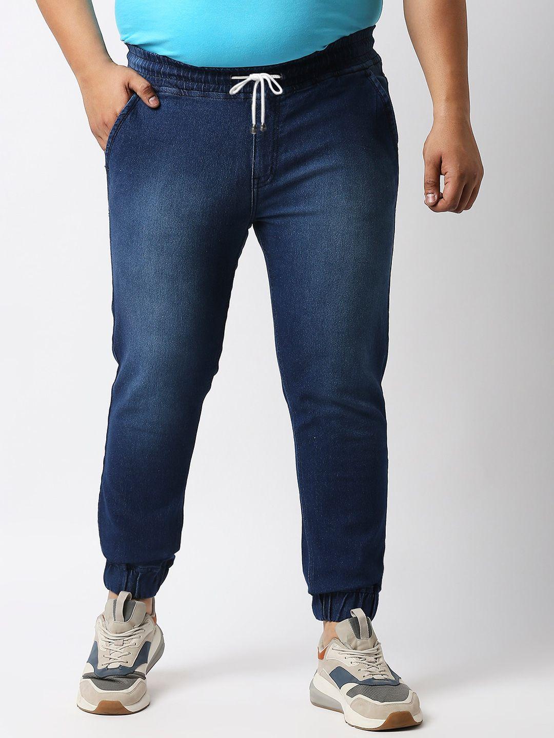 freeform by high star men blue jogger light fade jeans