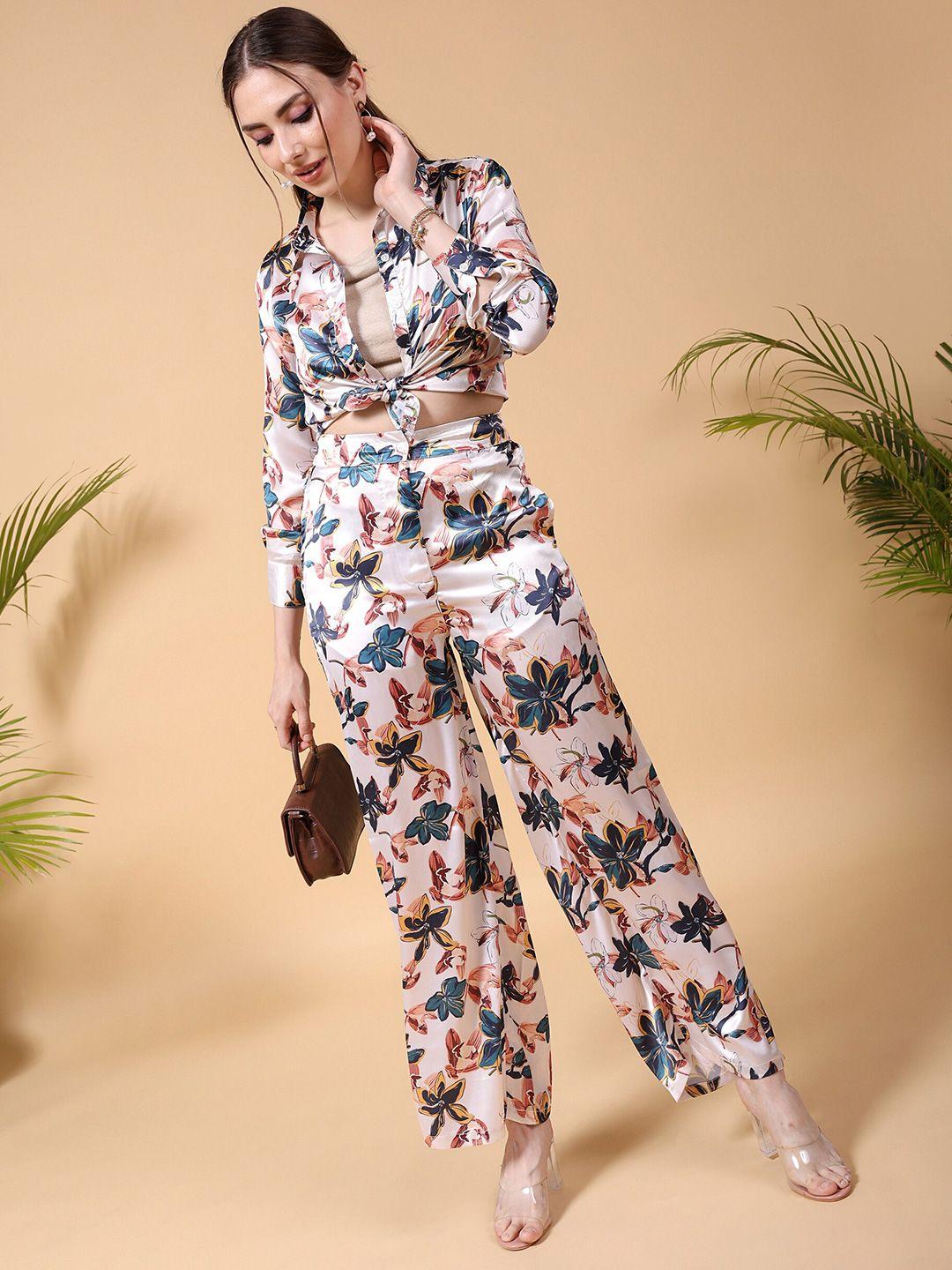 freehand by the indian garage co printed shirt  pant co-ord set