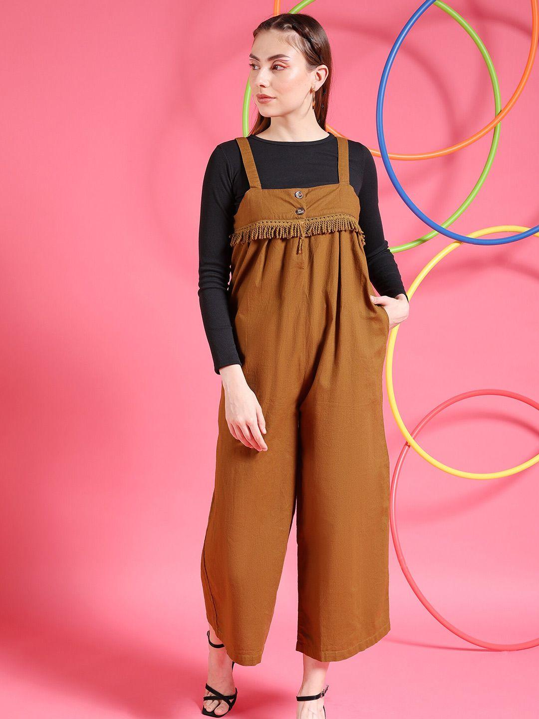 freehand by the indian garage co regular-fit basic jumpsuit