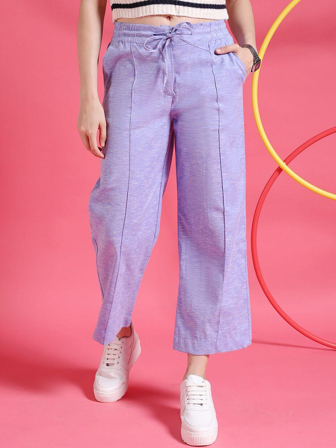 freehand by the indian garage co women blue trousers