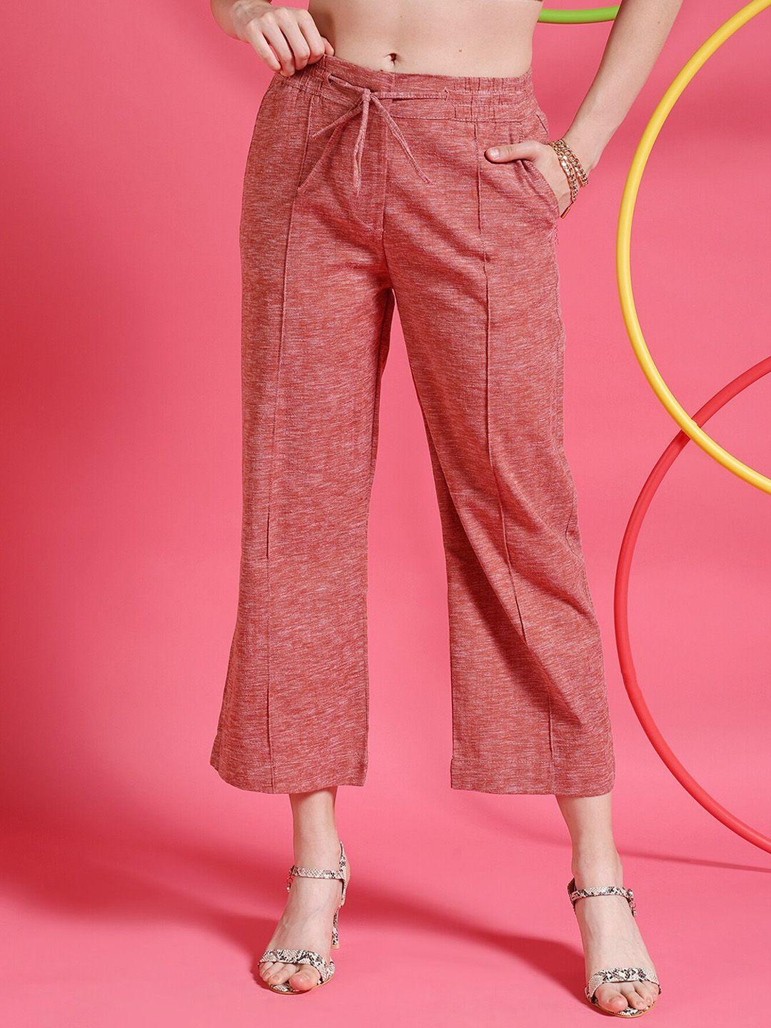 freehand by the indian garage co women red trousers