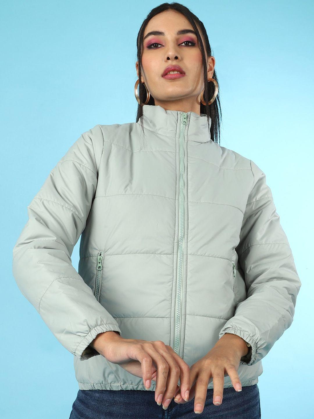 freehand stand collar padded jacket