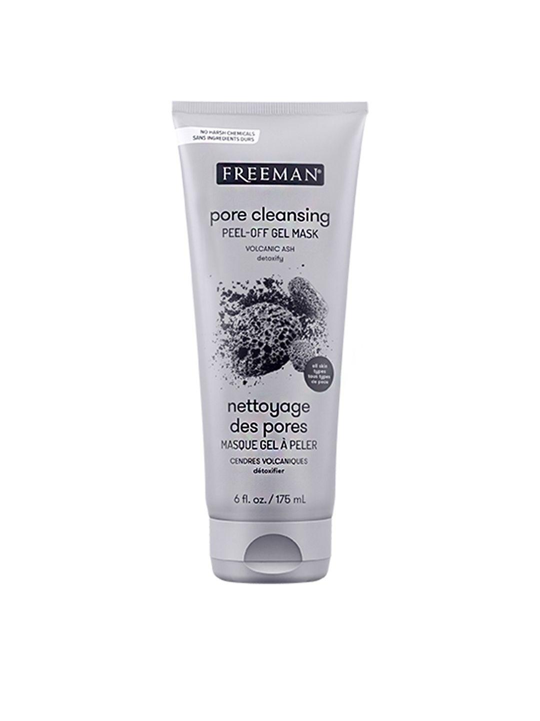 freeman pore cleansing peel-off gel mask with volcanic ash - 175 ml