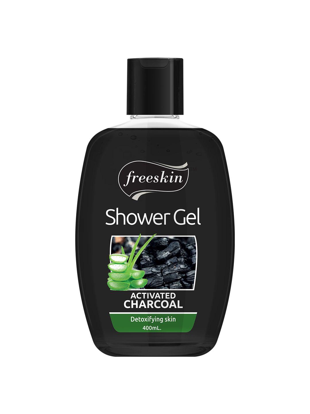 freeskin charcoal shower gel 400 ml