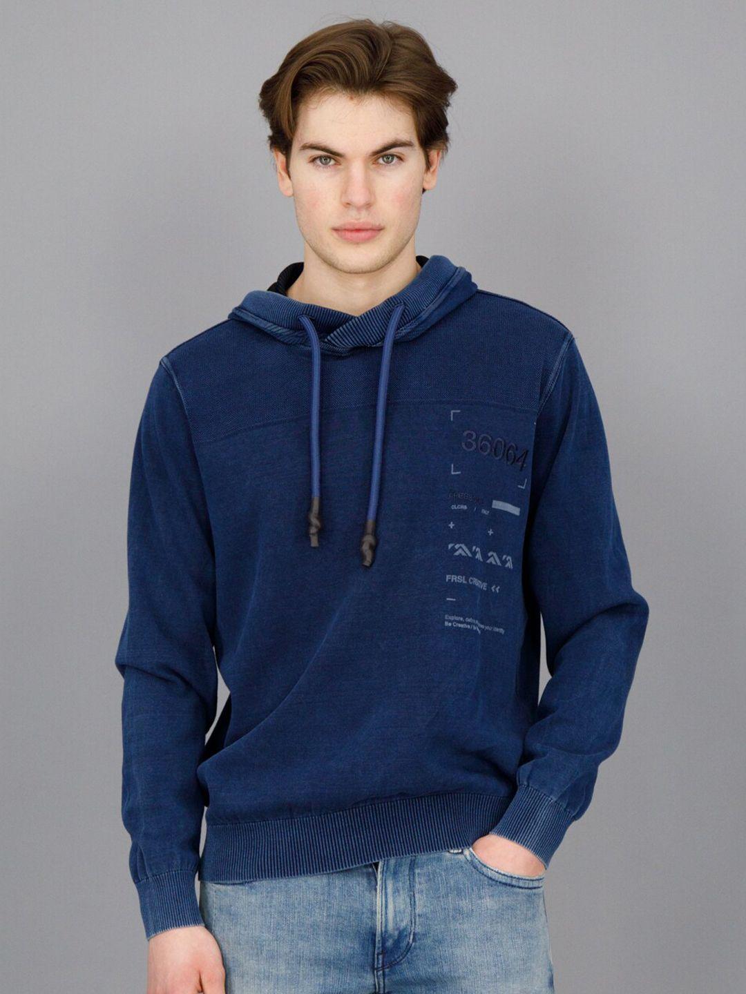 freesoul hooded long sleeves sweatshirt