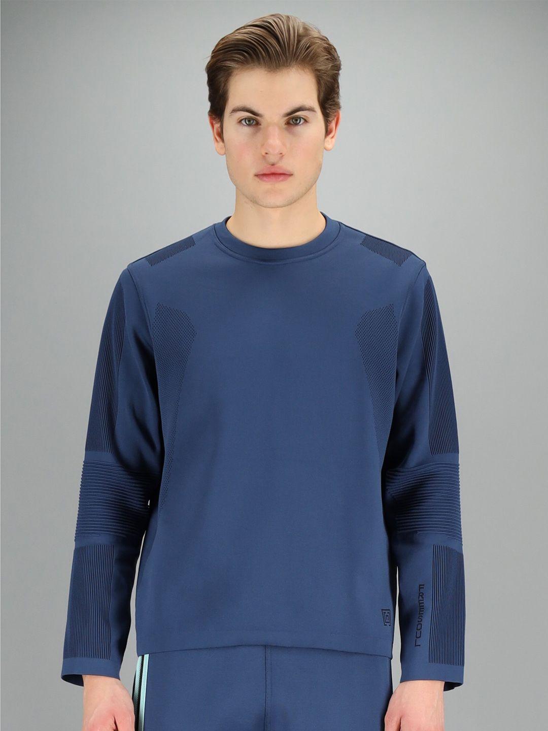 freesoul men blue sweatshirt