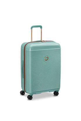 freestyle 8 wheels polycarbonate tsa lock trolley - almond