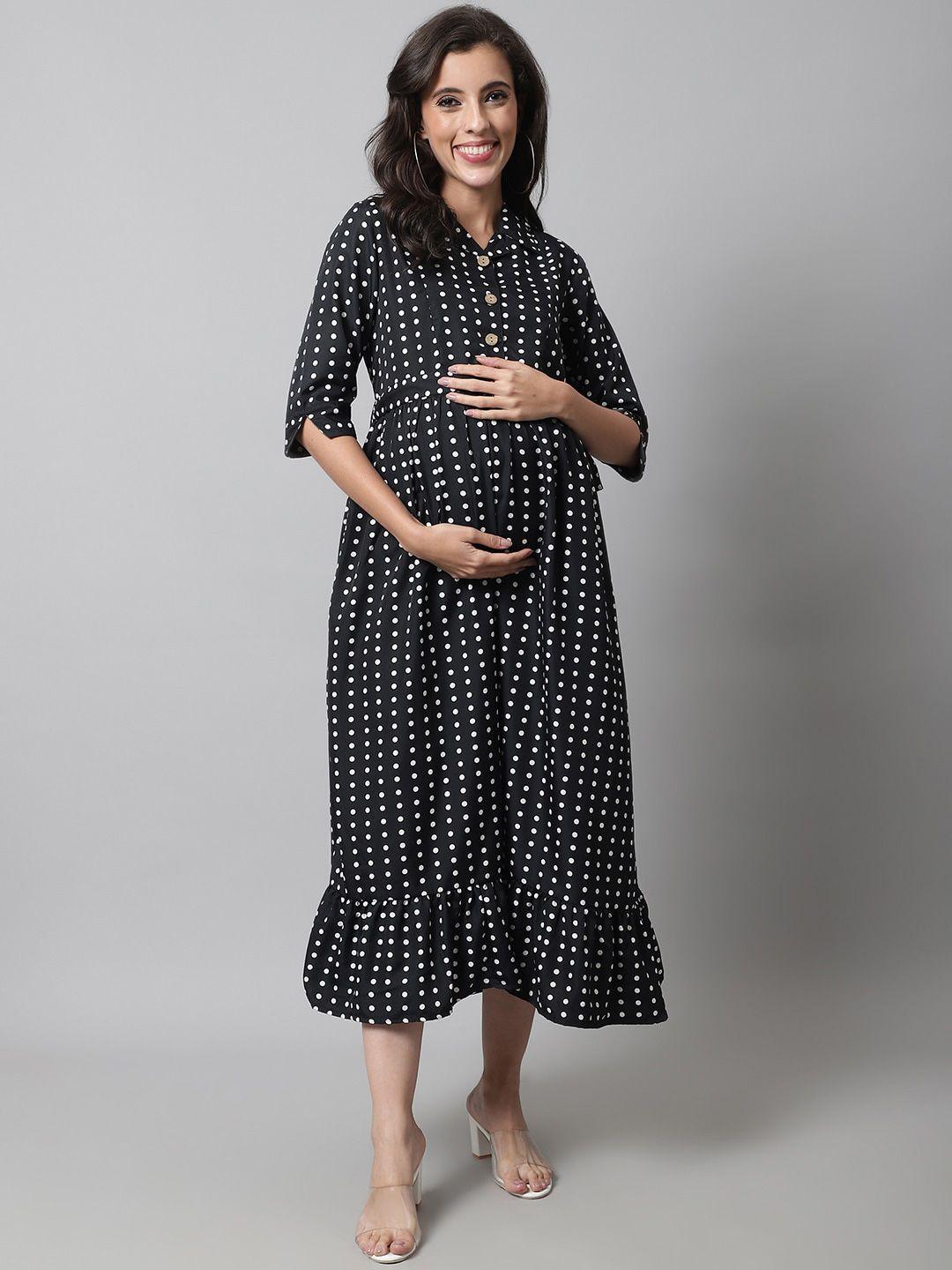frempy maternity maxi dress