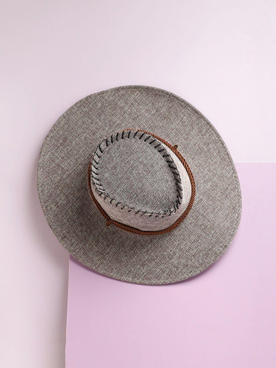 french accent men textured casual cowboy hat
