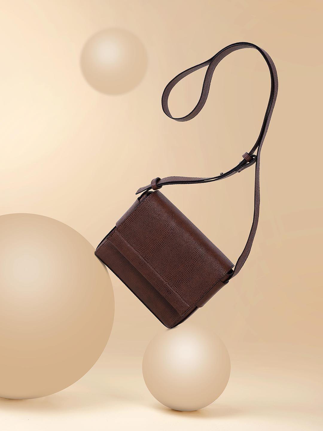 french connection structured sling bag