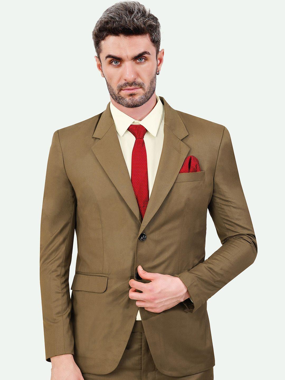 french crown slim-fit single breasted formal blazer