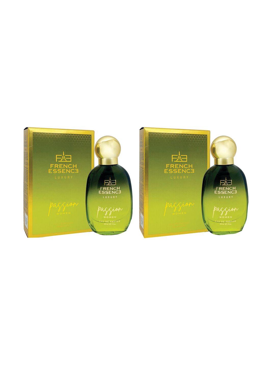 french essence women set of 2 passion long lasting luxury eau de parfum - 30 ml each