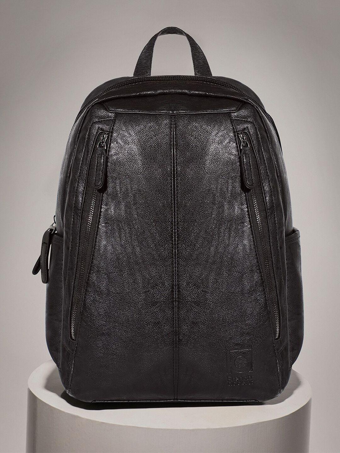 french accent men non-padded backpack with compression straps