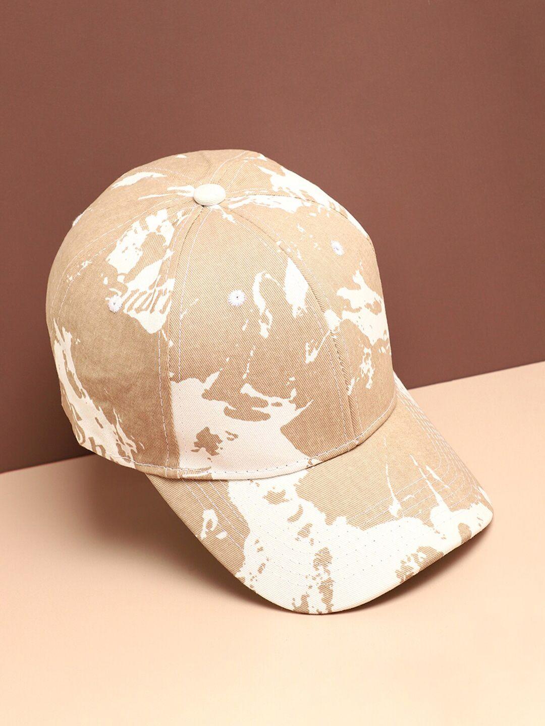 french accent men printed baseball cap