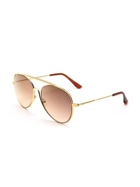 french connection fc7416 brown gradient aviator