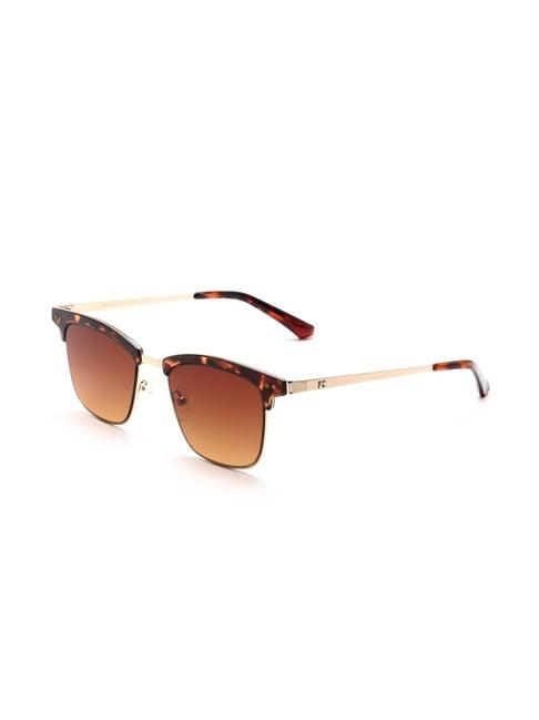 french connection fc7418 brown gradient clubmaster sunglasses