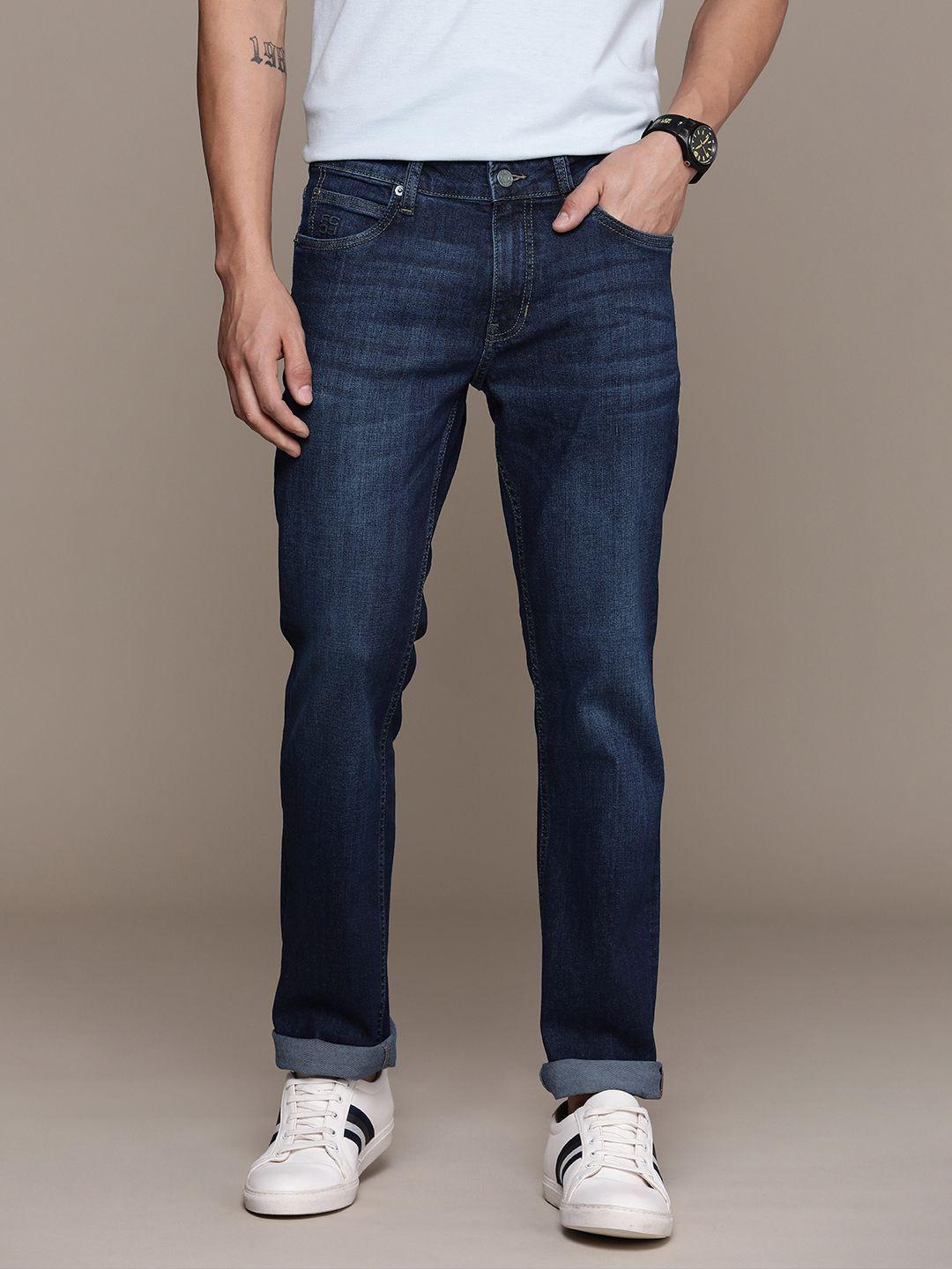 french connection men faded jeans