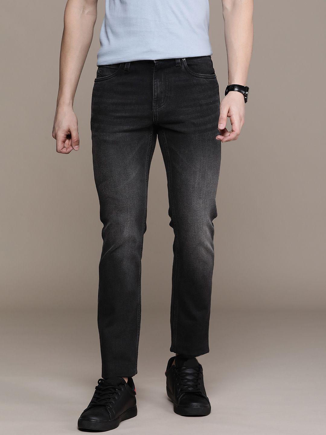 french connection men light fade stretchable jeans