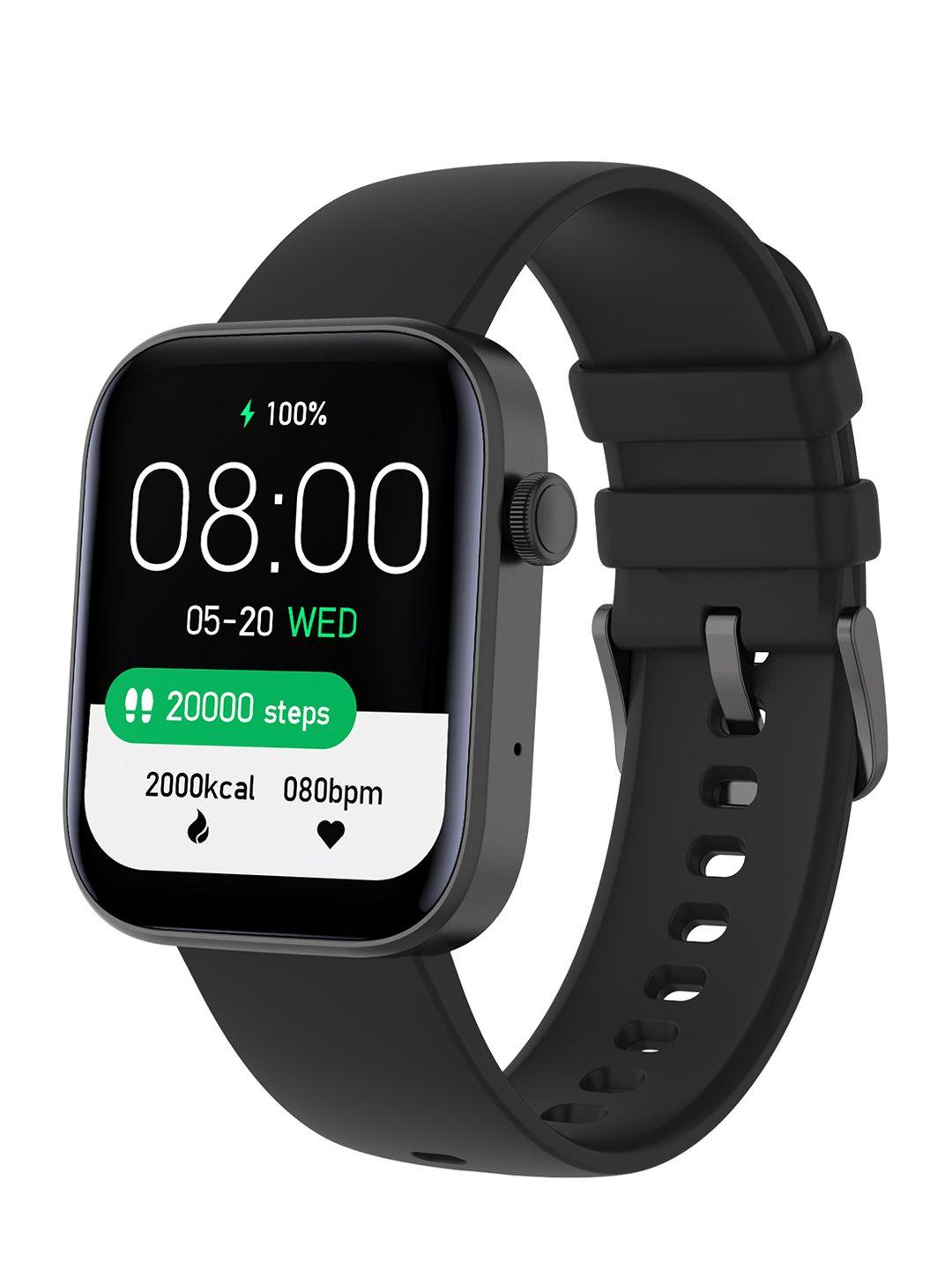 french connection pop fit full touch smartwatch with bluetooth calling fcsw02-c