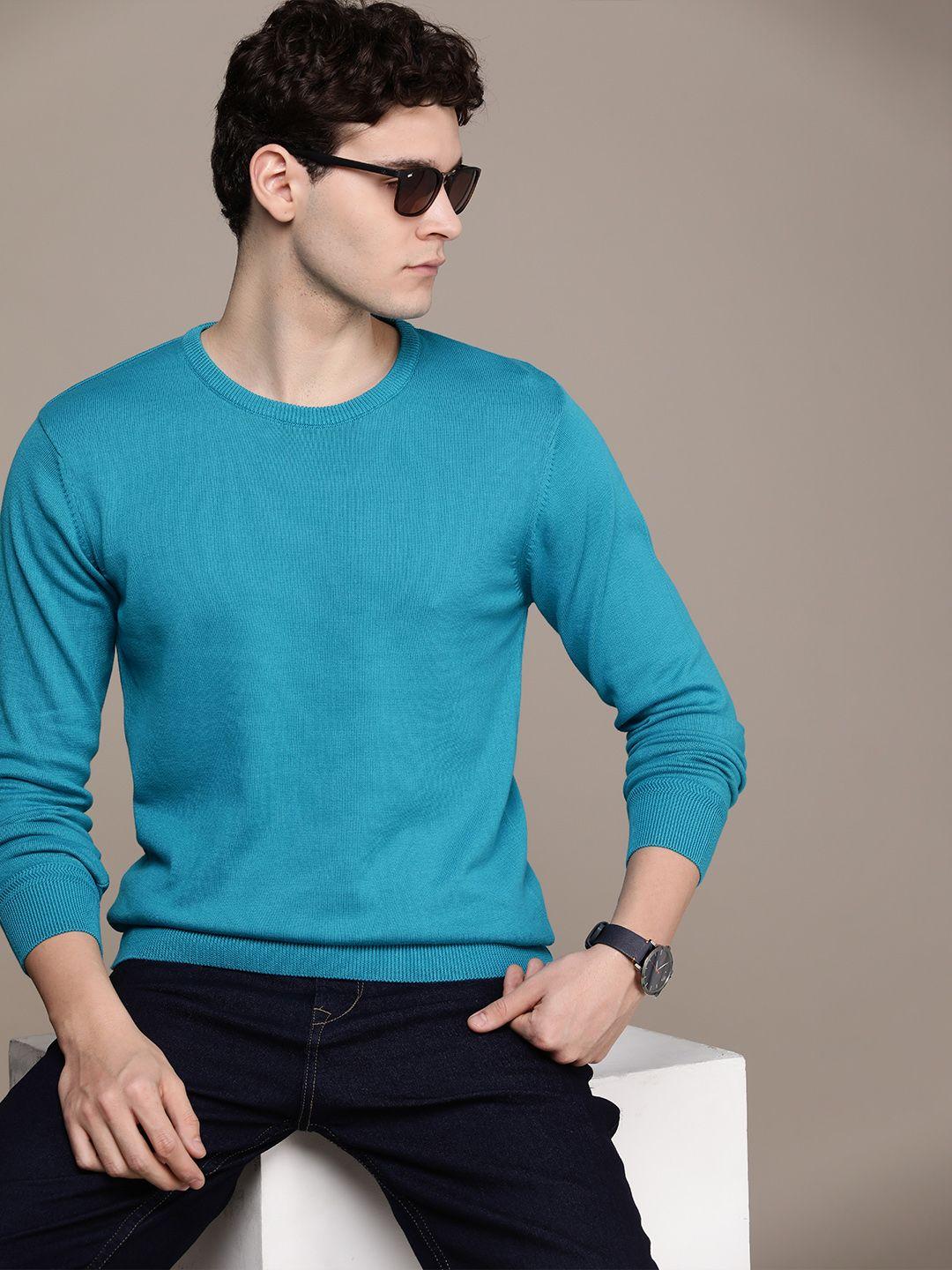 french connection pure cotton long sleeves knitted pullover