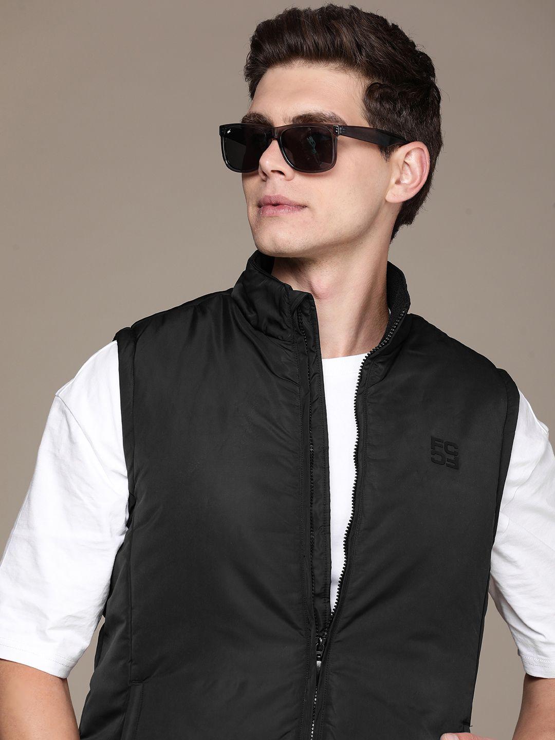 french connection sleeveless padded jacket