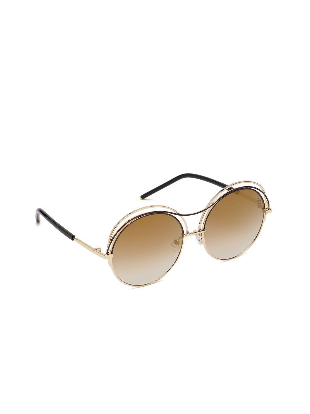 french connection women round sunglasses fc 7428 c2 s