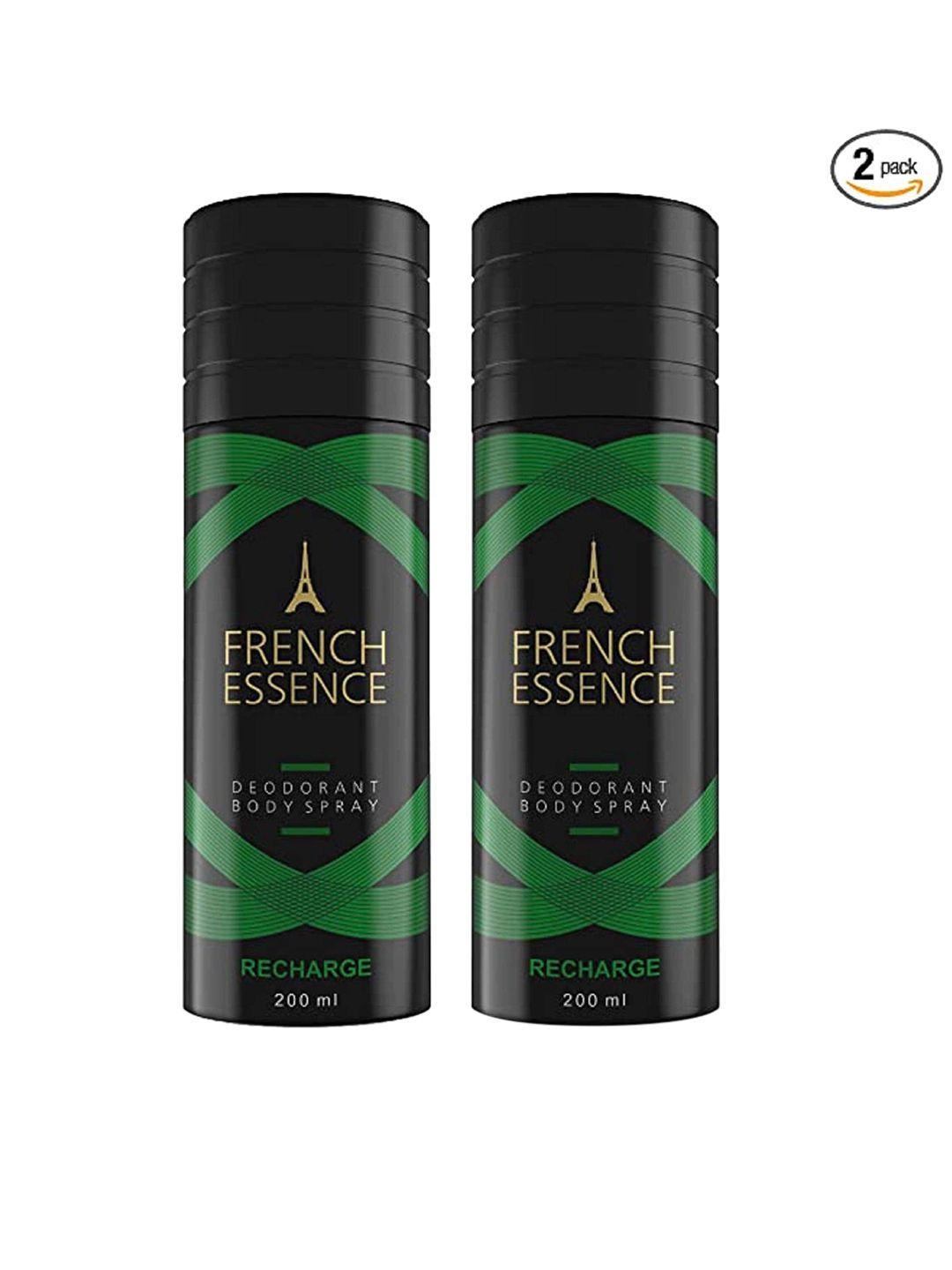 french essence set of 2 recharge deodorant body spray 200 ml each