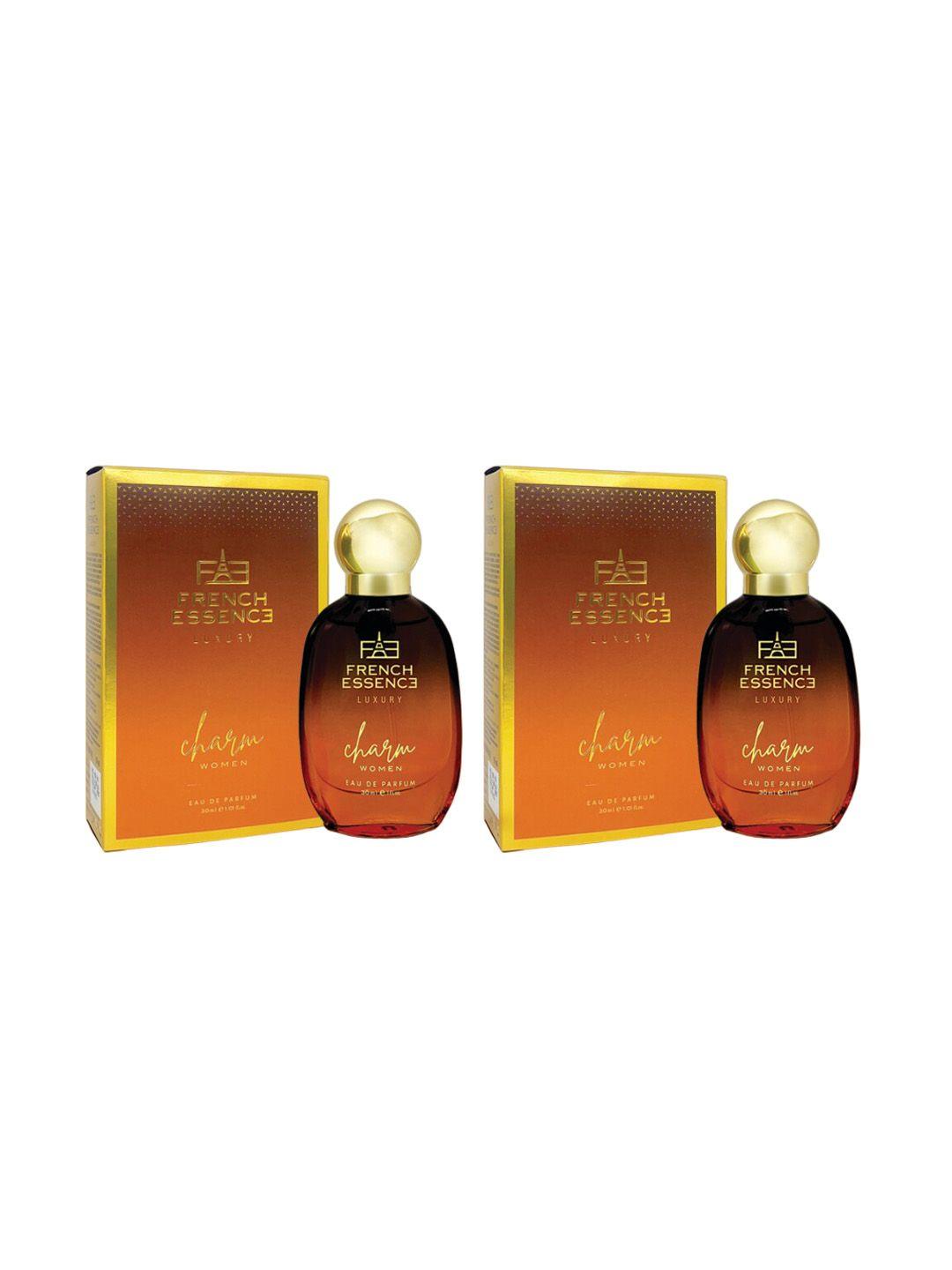 french essence women set of 2 charm long lasting luxury eau de parfum - 30 ml each