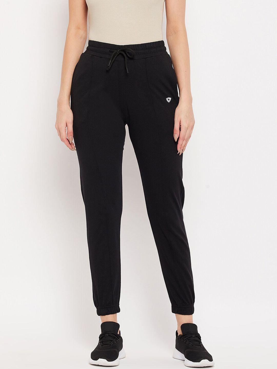 french flexious women dry fit anti bacterial cotton joggers