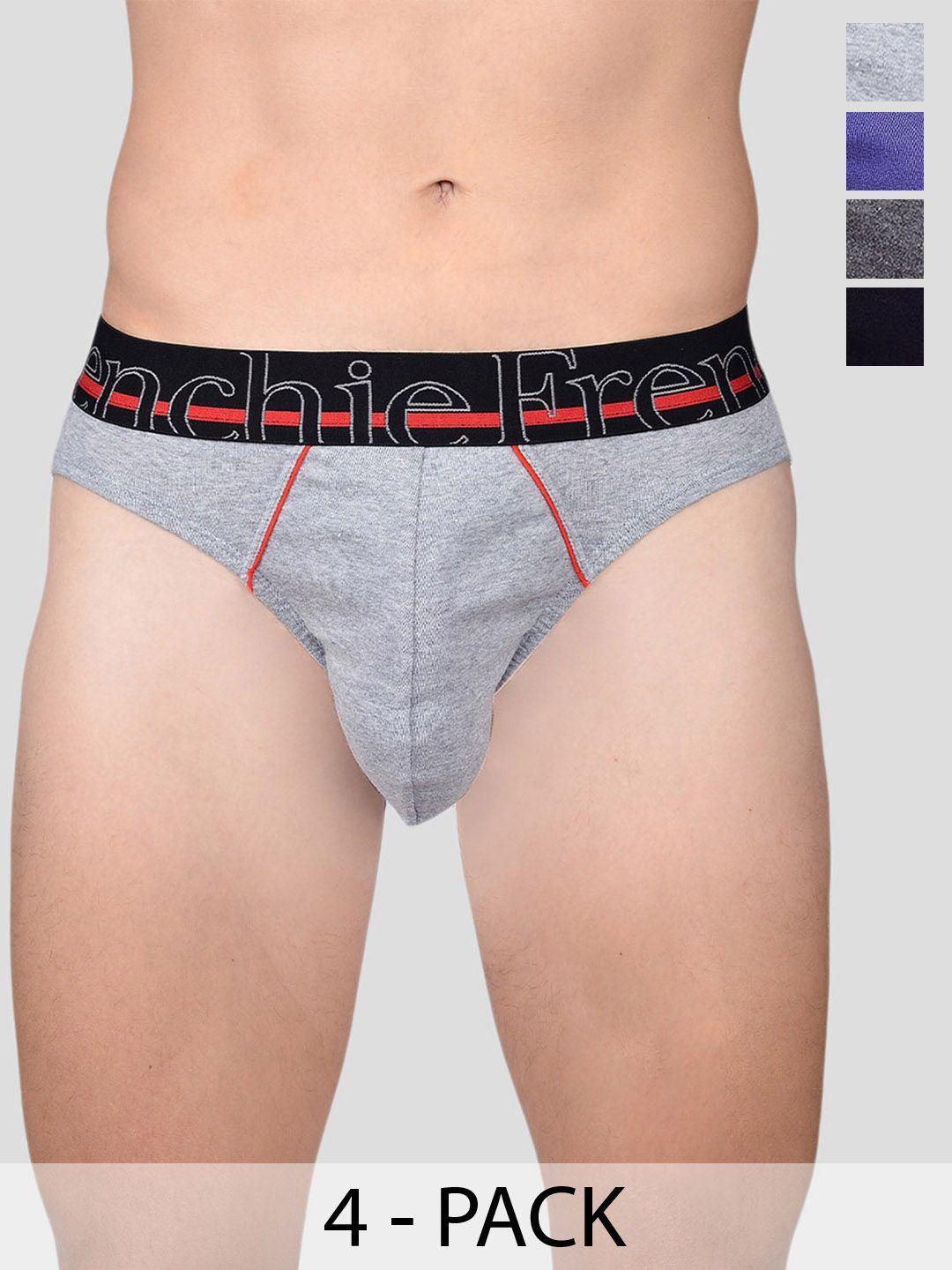 frenchie pack of 2 assorted pure cotton briefs casuals_4002_po2_s