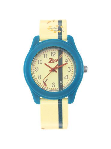 friends from nature 26019pp32w yellow dial analog watch for kids
