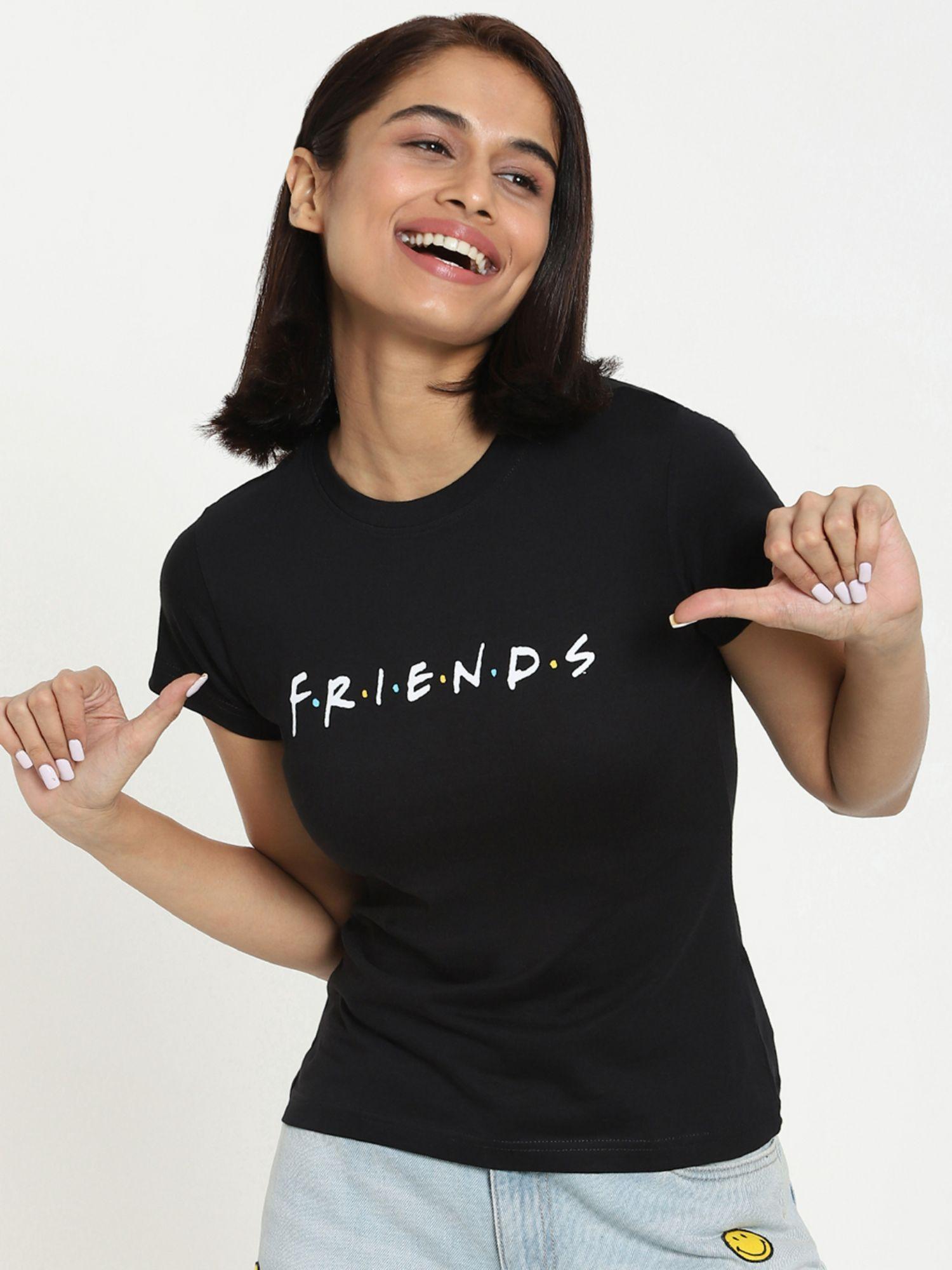 friends logo half sleeve t-shirt (frl)